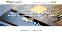 Desktop Screenshot of fasttransact.com